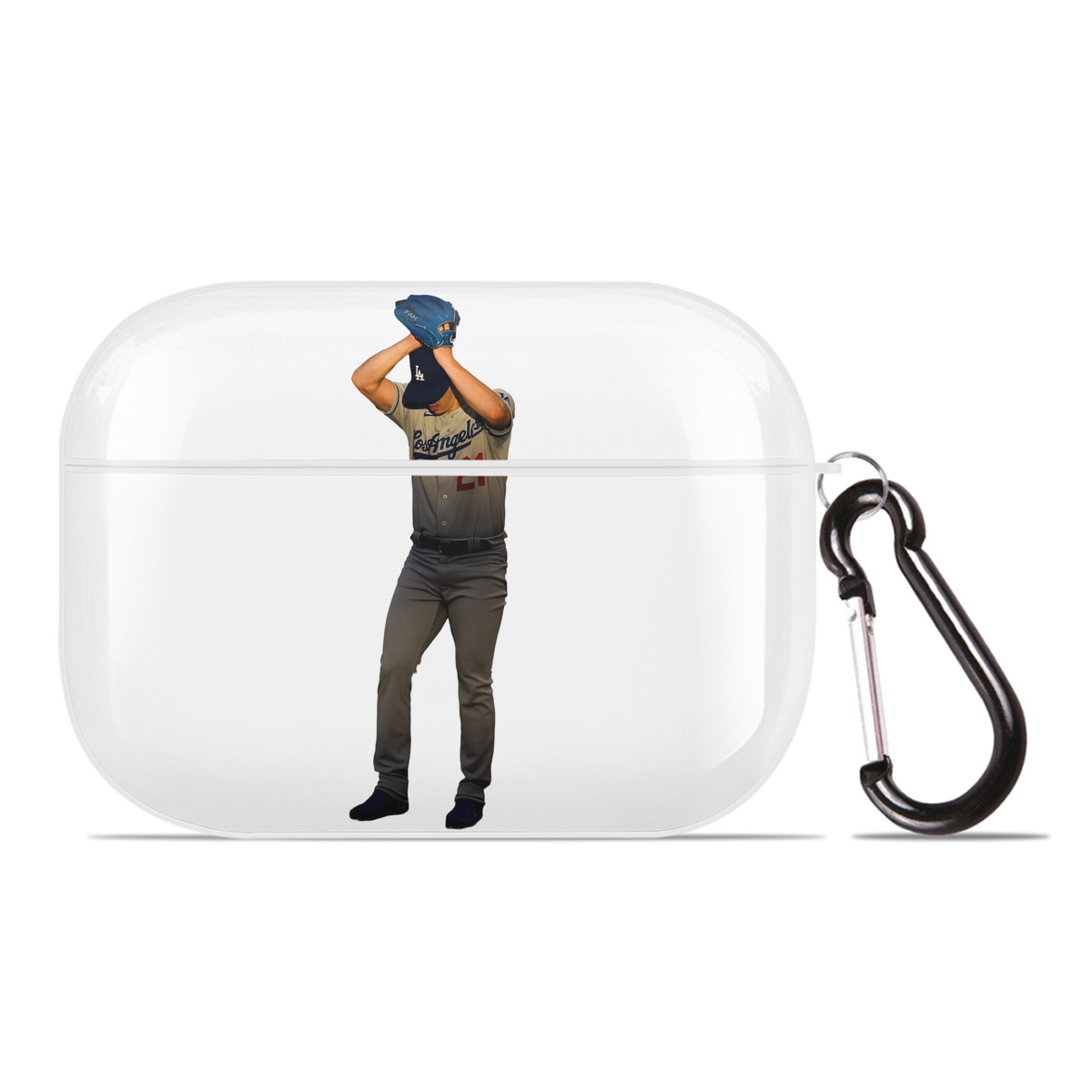  AirPods Pro Hard Case White With Keychain, Durable Flexible PC, Precise Cutouts, Anti-Fingerprint, Yellowing & Scratch Resistant, Full Protection, Washable