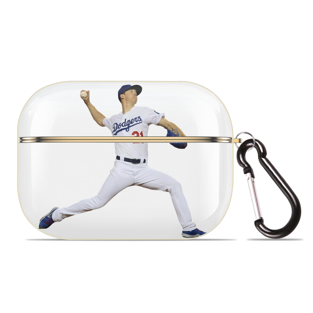  Luxury Gold AirPods Pro Case With Keychain, Flexible PC Material, Full Protection, Precise Cutouts, Anti-Fingerprint, Washable, Durable Design