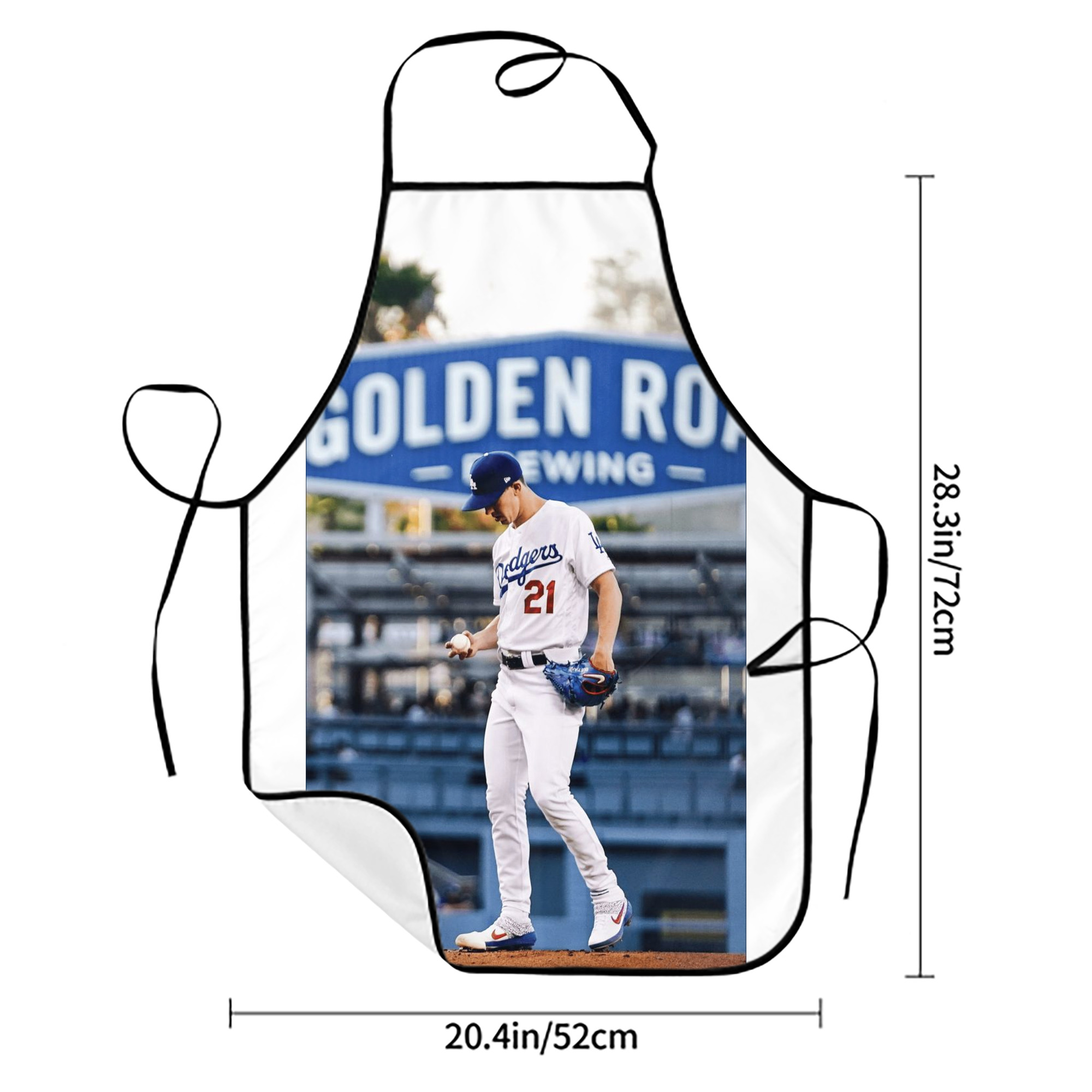  Stain-Resistant Polyester Apron With Pocket – Full Print, Waterproof, Anti-Wrinkle, Anti-Pilling – Ideal For Kitchen, BBQ, Restaurant, Salon & More