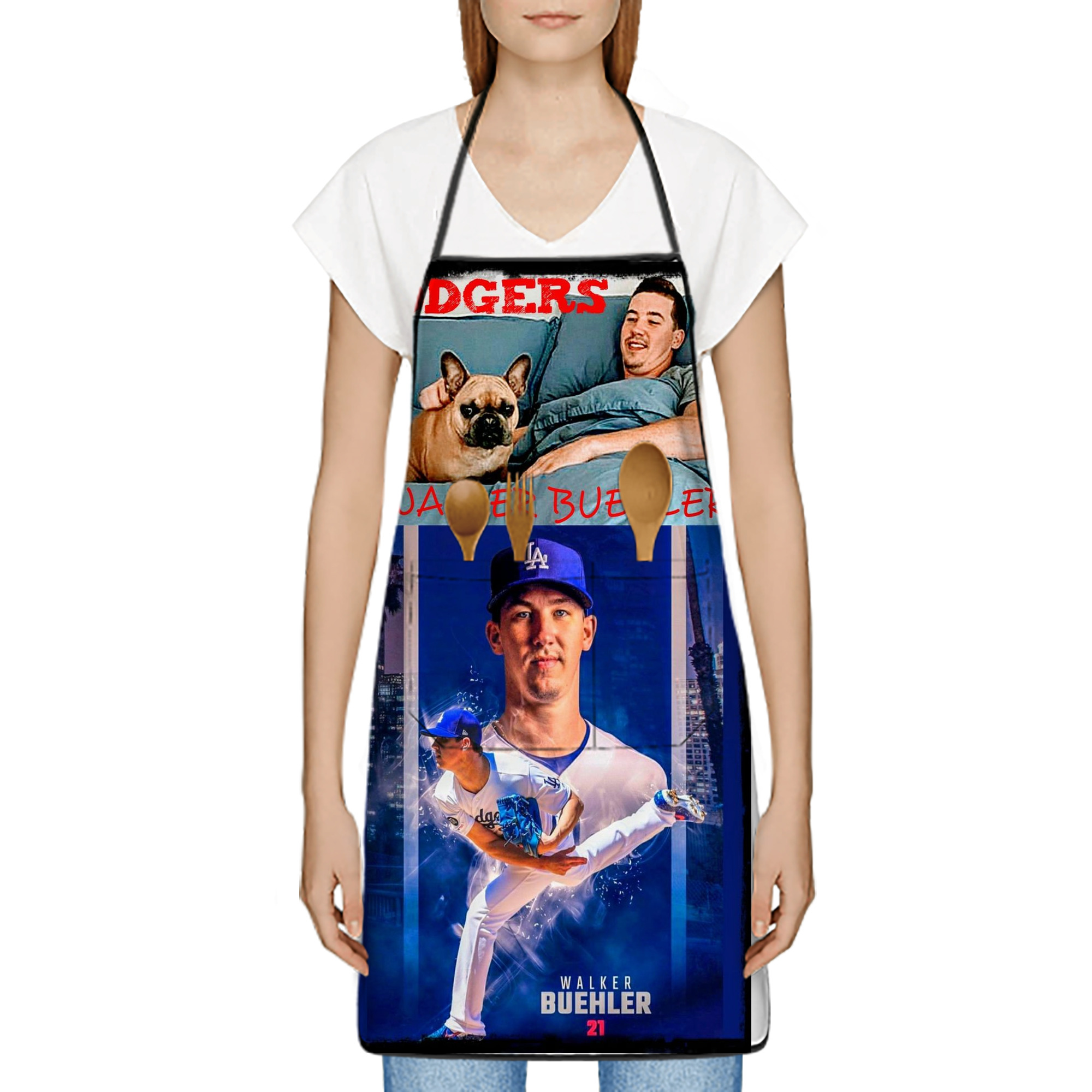  Stain-Resistant Polyester Apron With Pocket – Full Print, Waterproof, Anti-Wrinkle, Anti-Pilling – Ideal For Kitchen, BBQ, Restaurant, Salon & More