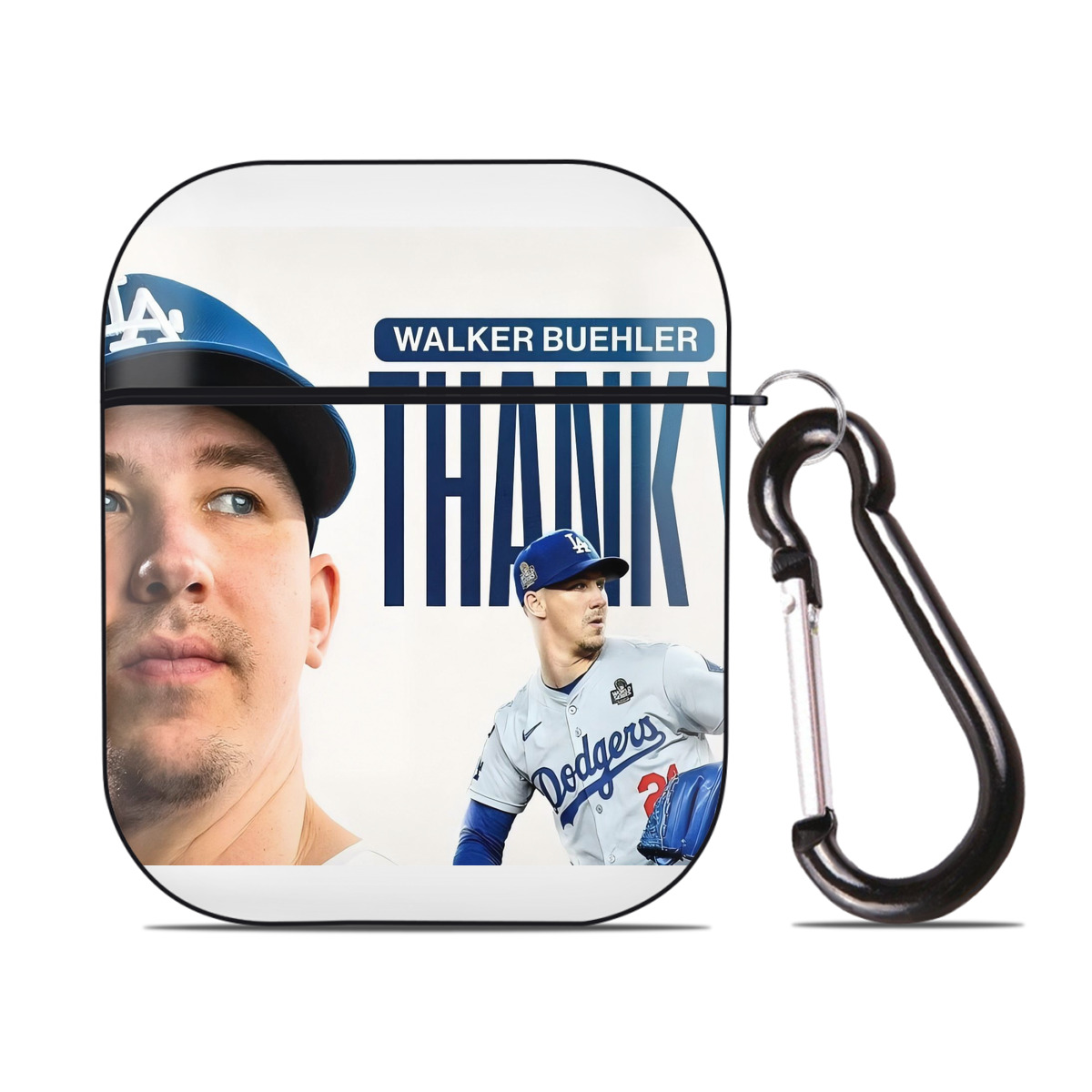  AirPods 2 Case Hard Shell Black, Flexible PC Material, Precise Cutouts, Full Protection, Anti-Fingerprint, Washable, Includes Keychain – Durable & Slim Design