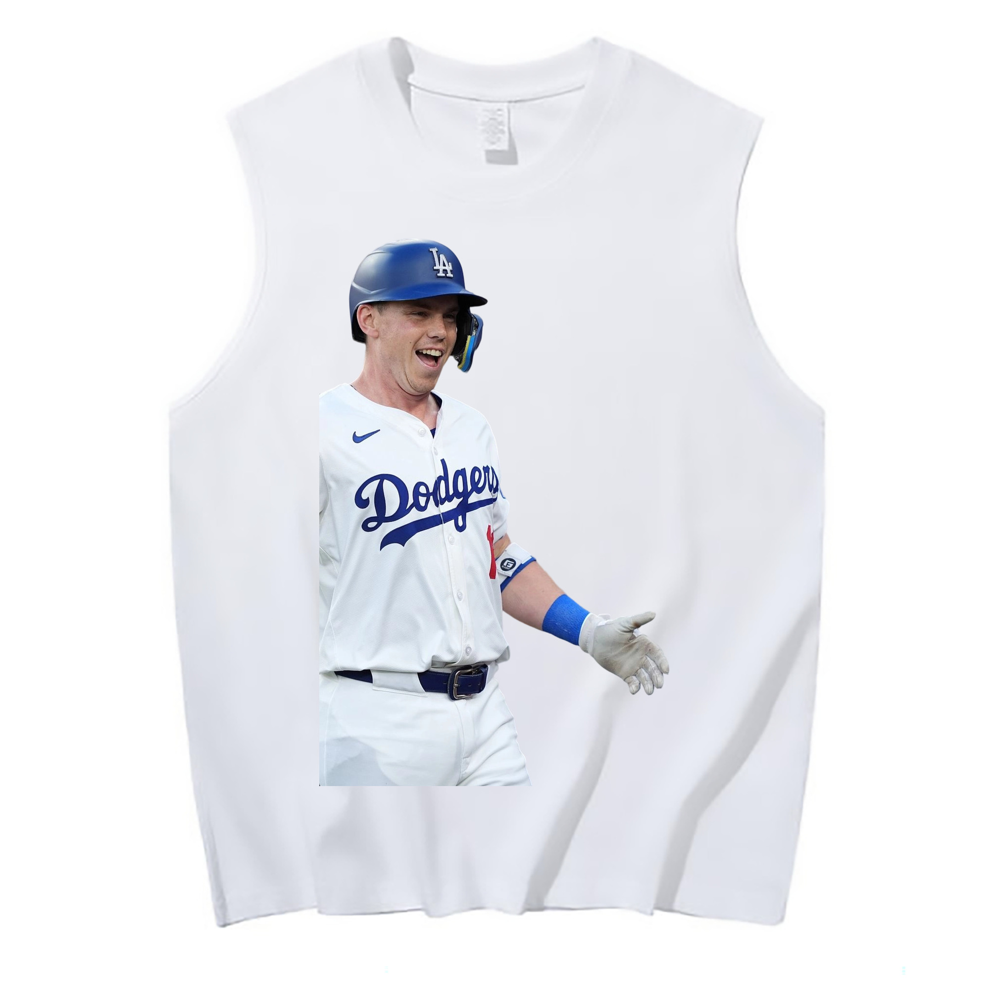  210g Combed Cotton Tank Top With Front Heat Transfer Print – Soft, Lightweight, Fitted Design – Stylish & Comfortable Casual Wear For Sports & Everyday Use