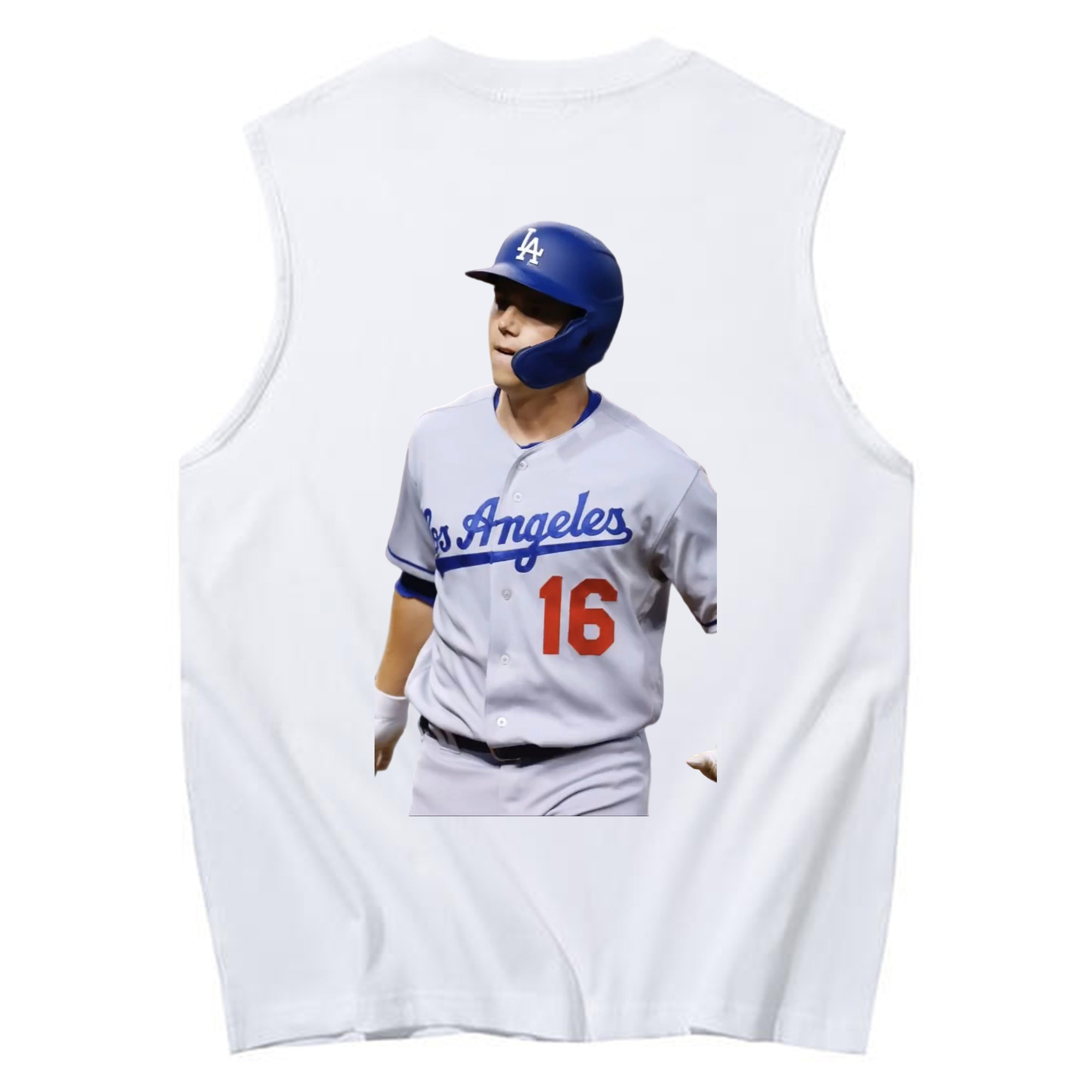  230g Pure Cotton Tank Top With Back Heat Transfer Print – Soft, Lightweight, Fitted Design – Stylish & Comfortable Casual Wear For Sports & Everyday Use