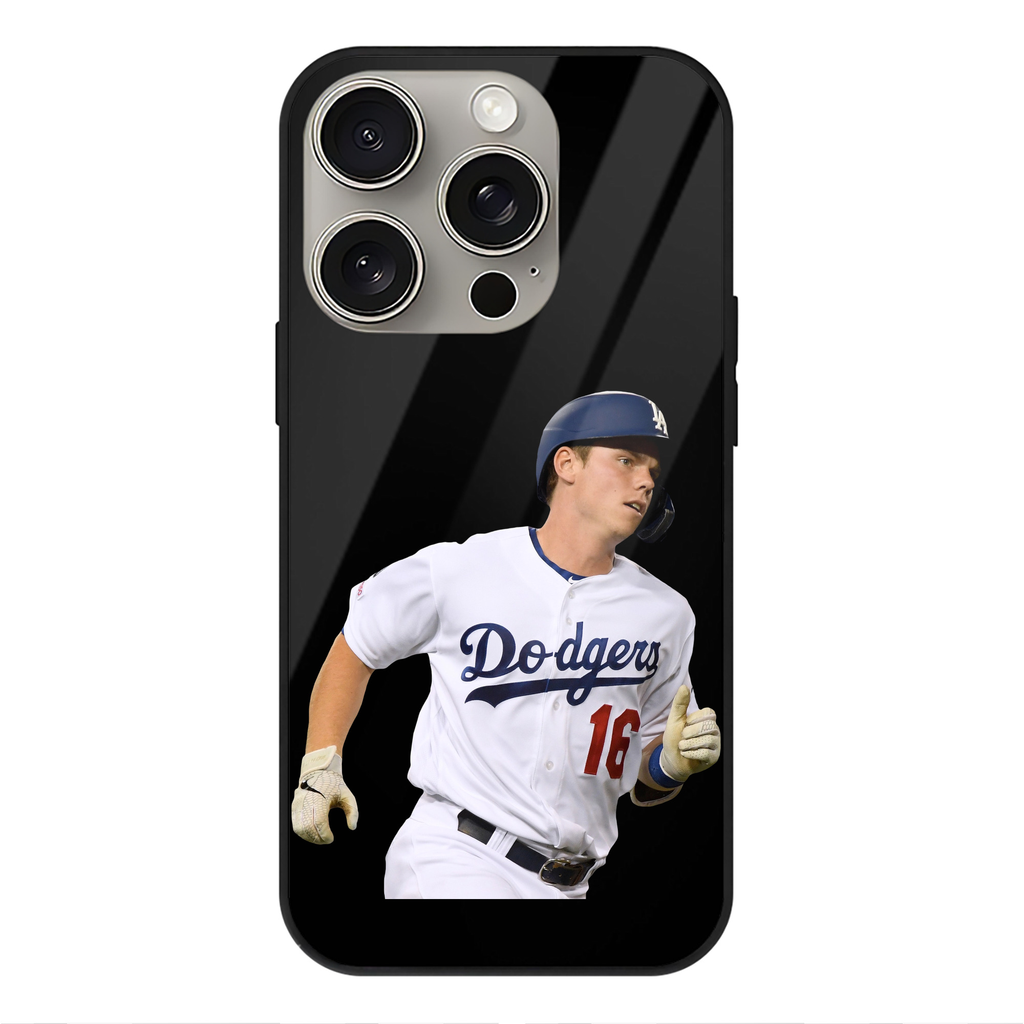  IPhone 15 Pro Mirror Phone Case – UV Printed Glass + TPU – Scratch-Resistant, Wireless Charging Compatible, Precise Fit & Stylish Design