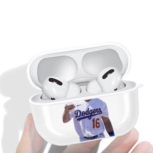  AirPods Pro Hard Case White With Keychain, Durable Flexible PC, Precise Cutouts, Anti-Fingerprint, Yellowing & Scratch Resistant, Full Protection, Washable