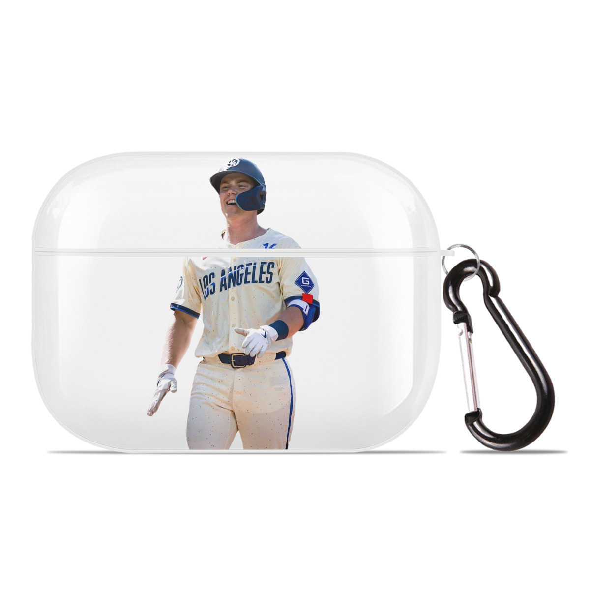  AirPods Pro Hard Case White With Keychain, Durable Flexible PC, Precise Cutouts, Anti-Fingerprint, Yellowing & Scratch Resistant, Full Protection, Washable