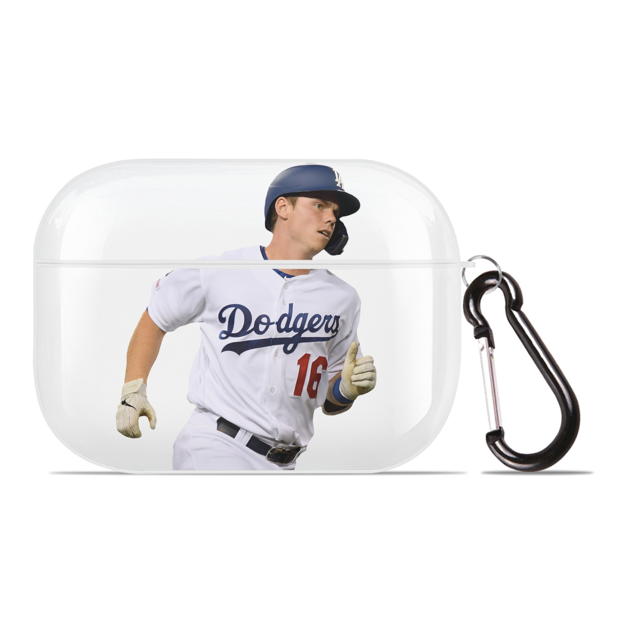  AirPods Pro Hard Case White With Keychain, Durable Flexible PC, Precise Cutouts, Anti-Fingerprint, Yellowing & Scratch Resistant, Full Protection, Washable