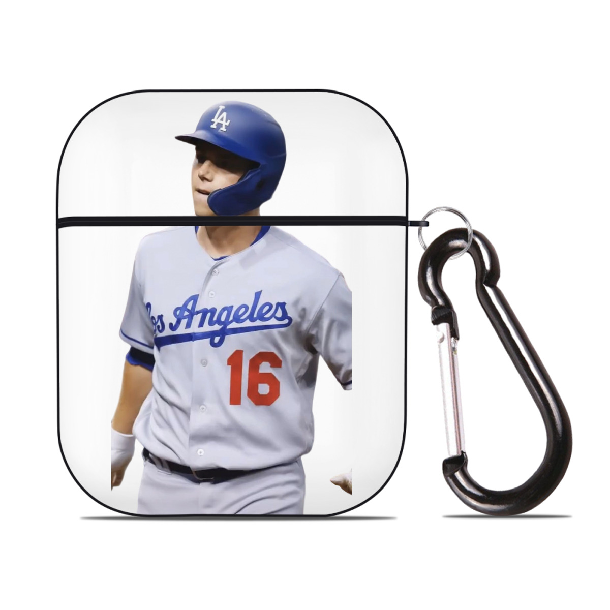  AirPods 2 Case Hard Shell Black, Flexible PC Material, Precise Cutouts, Full Protection, Anti-Fingerprint, Washable, Includes Keychain – Durable & Slim Design