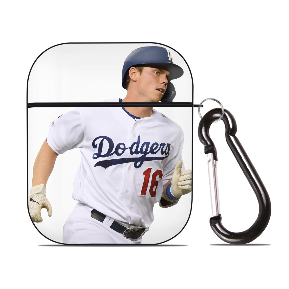  AirPods 2 Case Hard Shell Black, Flexible PC Material, Precise Cutouts, Full Protection, Anti-Fingerprint, Washable, Includes Keychain – Durable & Slim Design