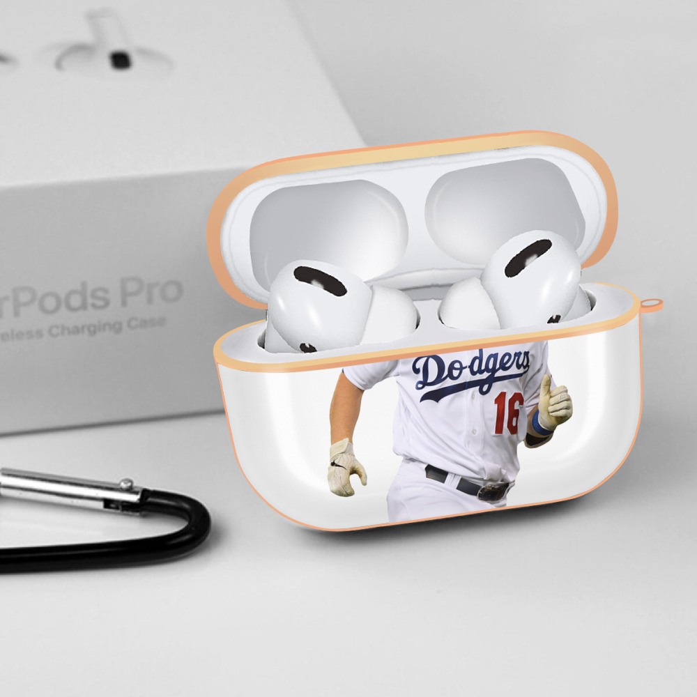  AirPods Pro Protective Case Rose Gold, Flexible PC Material, Precise Fit, Anti-Slip Cover, Full Protection, Fingerprint Resistant, Washable With Keychain