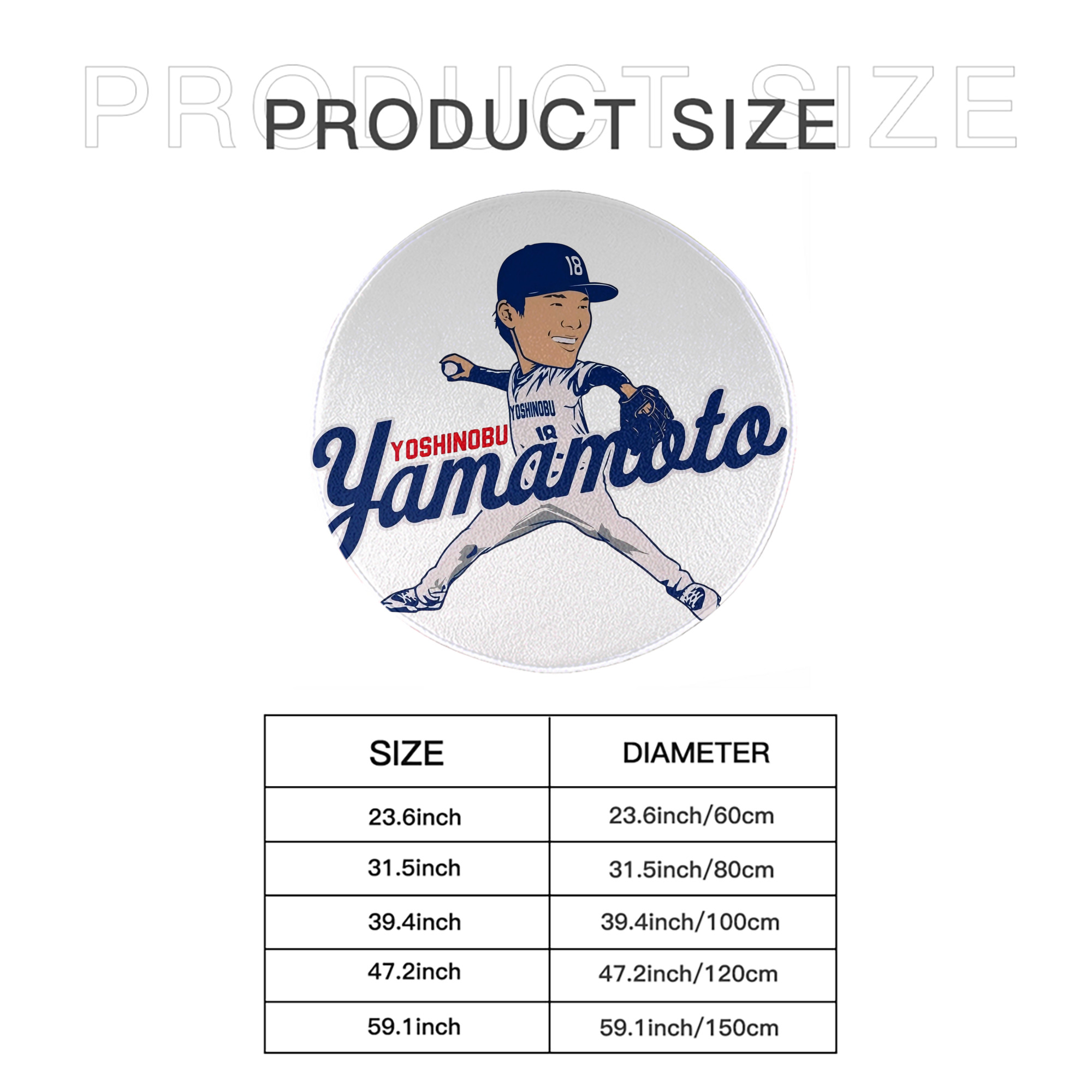  Round Floor Mat – Soft Flannel & High-Density Sponge Core – Non-Slip Dot Backing – Durable Stitched Edges – Quick-Dry & Breathable – Perfect For Home, Bathroom & Living Room