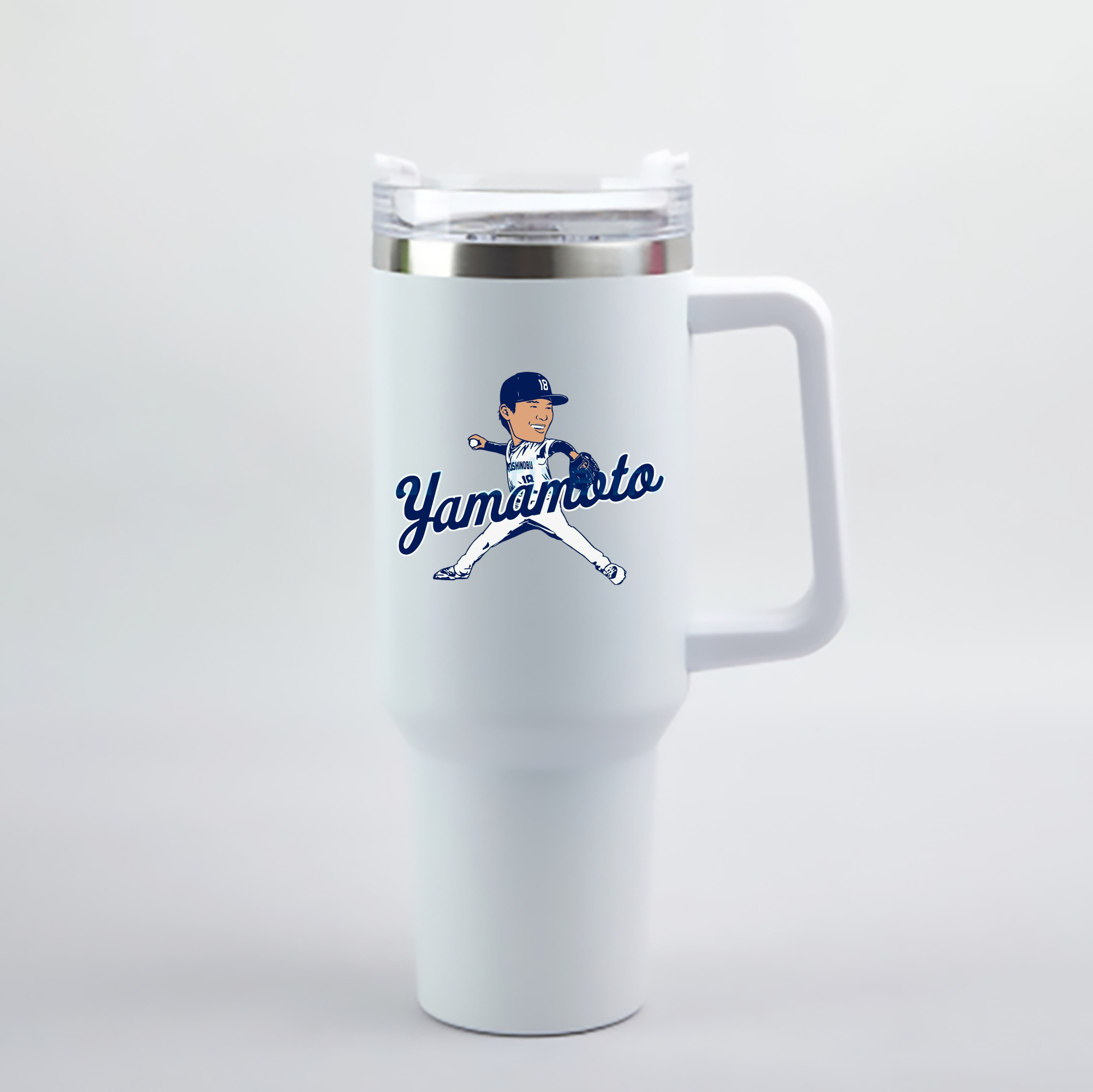  40oz Handle Car Cup With Crystal Sticker Design – Durable Stainless Steel Travel Mug With Reusable Straw – Double Wall Insulated