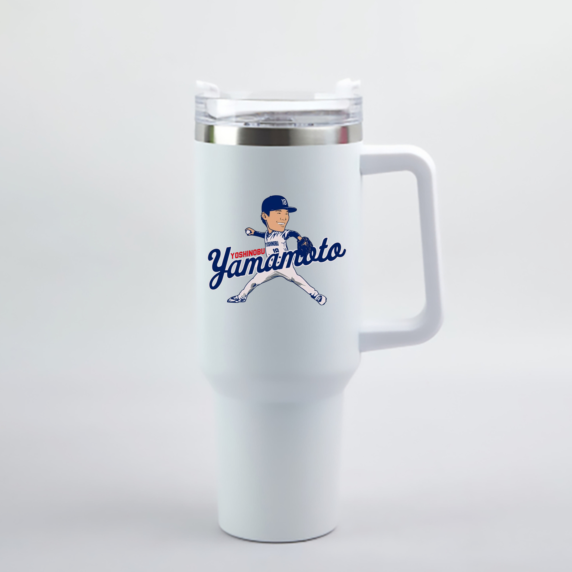  40oz Handle Car Cup With Crystal Sticker Design – Durable Stainless Steel Travel Mug With Reusable Straw – Double Wall Insulated