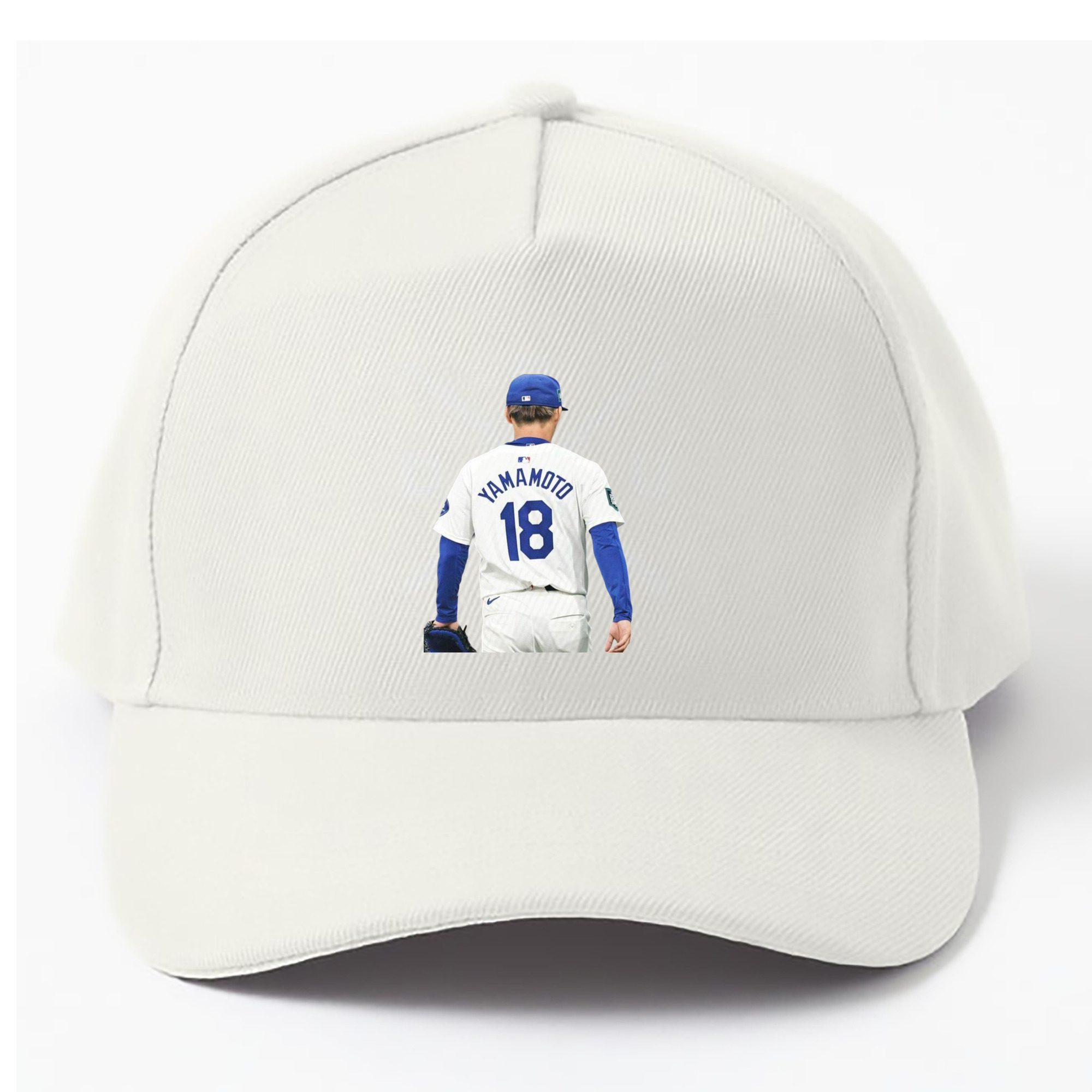  100% Cotton Baseball Cap – Heat Transfer Print – Comfortable, Durable, Perfect For Sports & Everyday Wear