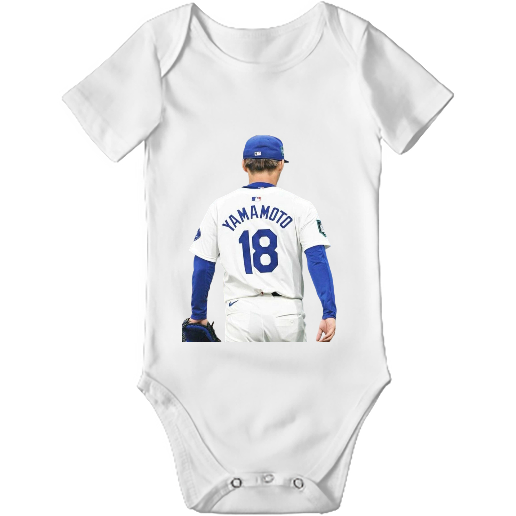  Baby Short Sleeve Romper – 100% Cotton Soft & Breathable Digital Print Onesie With Easy Snap Closure And Envelope Shoulder – Comfortable For Daily Wear & Travel