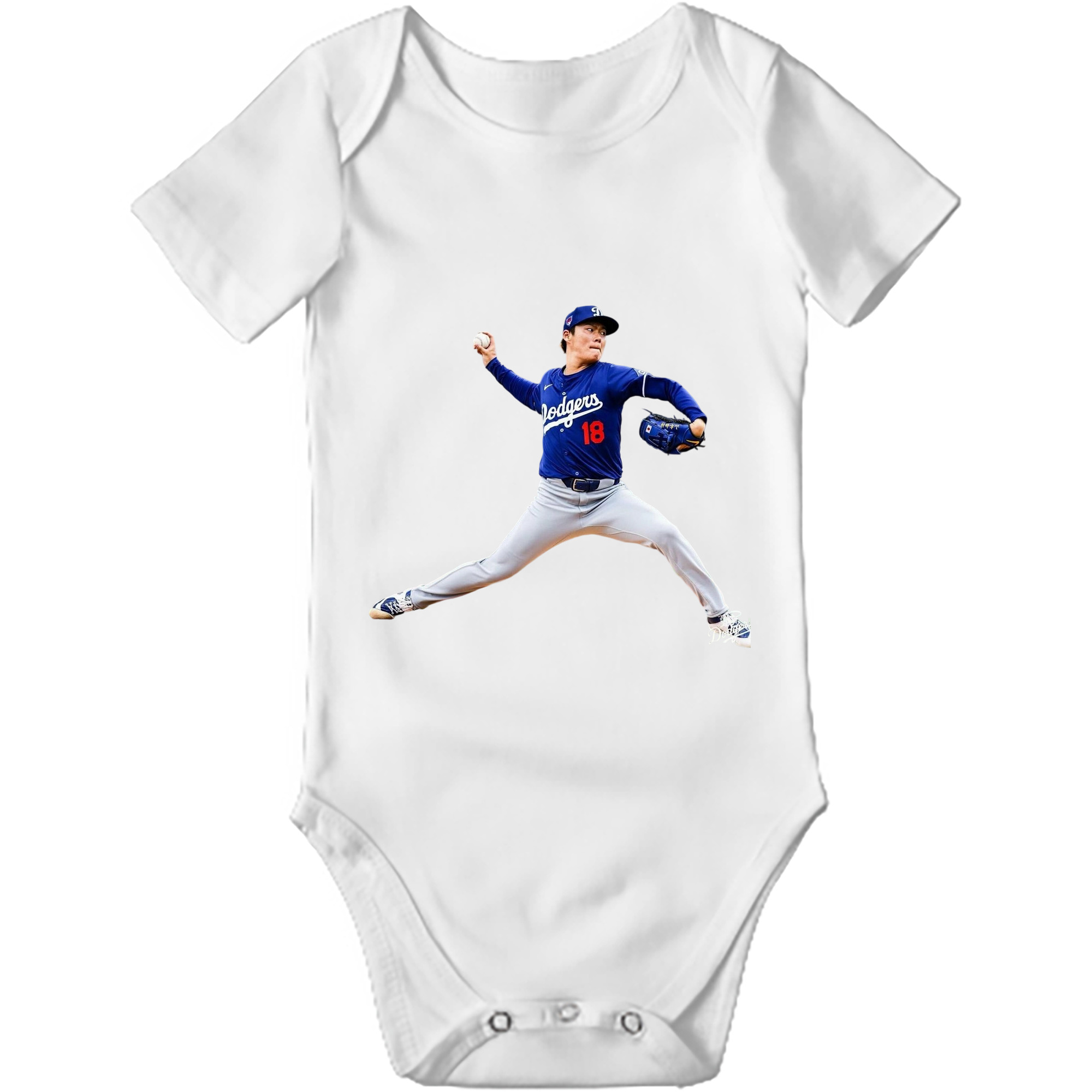  Baby Short Sleeve Romper – 100% Cotton Soft & Breathable Digital Print Onesie With Easy Snap Closure And Envelope Shoulder – Comfortable For Daily Wear & Travel