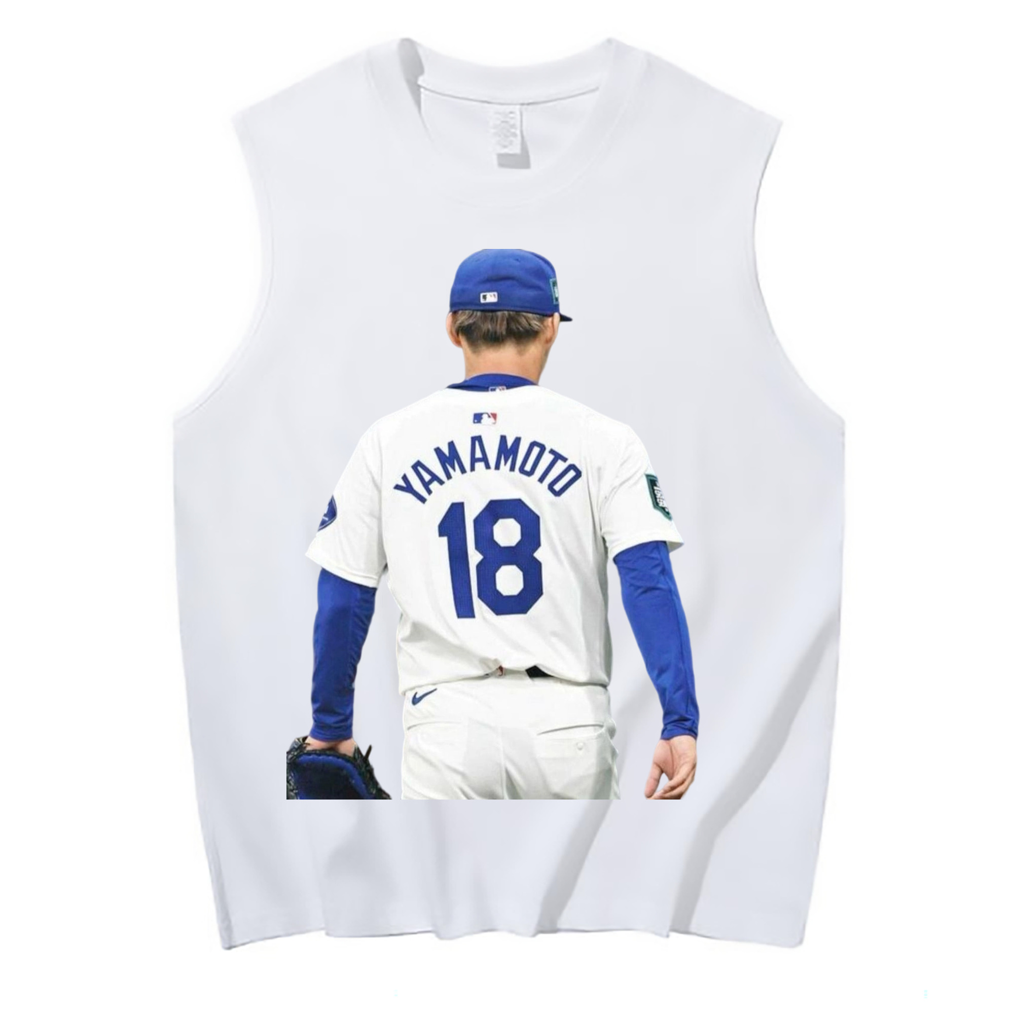  210g Combed Cotton Tank Top With Front Heat Transfer Print – Soft, Lightweight, Fitted Design – Stylish & Comfortable Casual Wear For Sports & Everyday Use