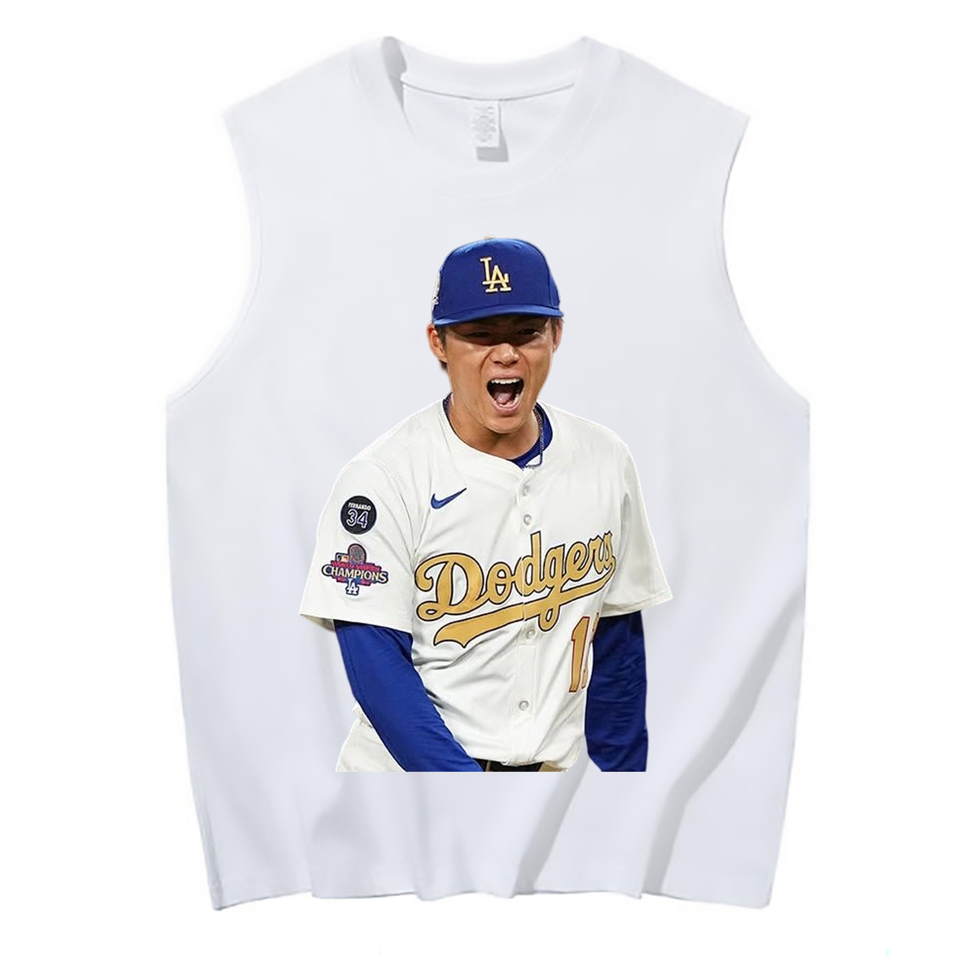  210g Combed Cotton Tank Top With Front Heat Transfer Print – Soft, Lightweight, Fitted Design – Stylish & Comfortable Casual Wear For Sports & Everyday Use