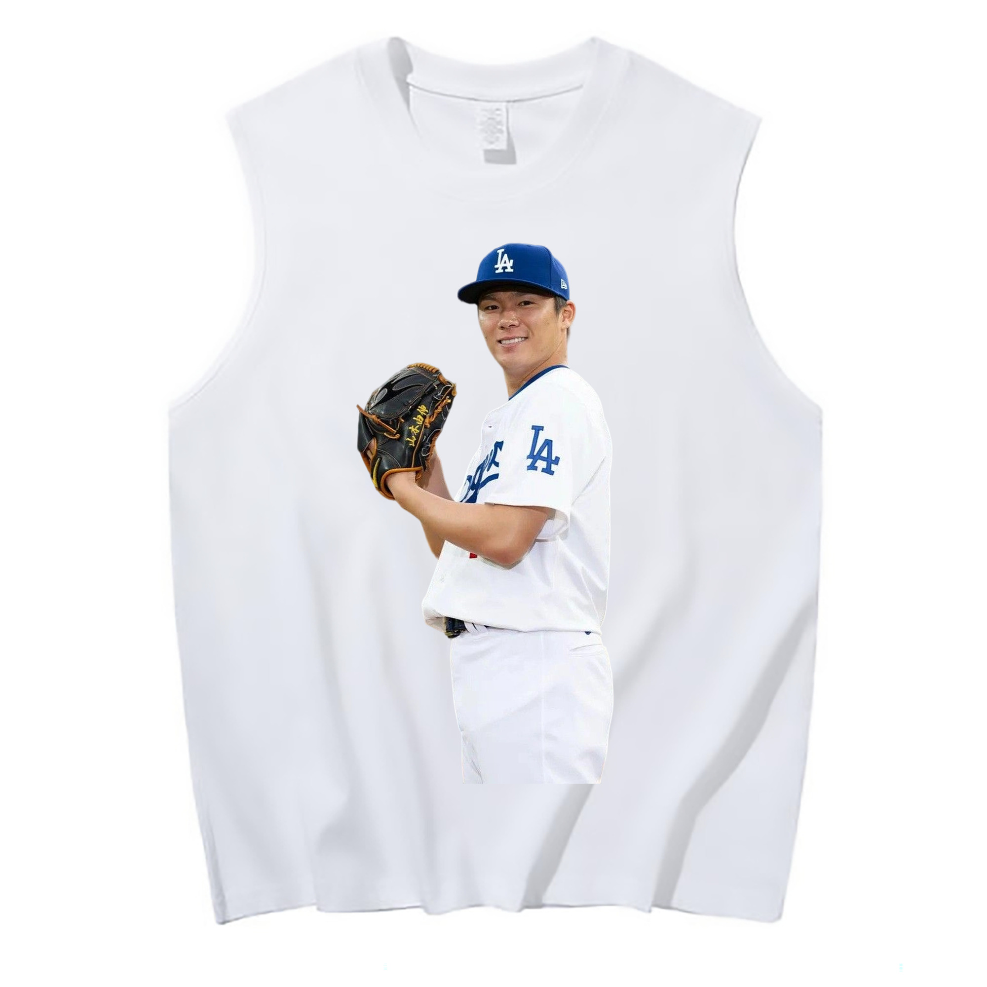  210g Combed Cotton Tank Top With Front Heat Transfer Print – Soft, Lightweight, Fitted Design – Stylish & Comfortable Casual Wear For Sports & Everyday Use