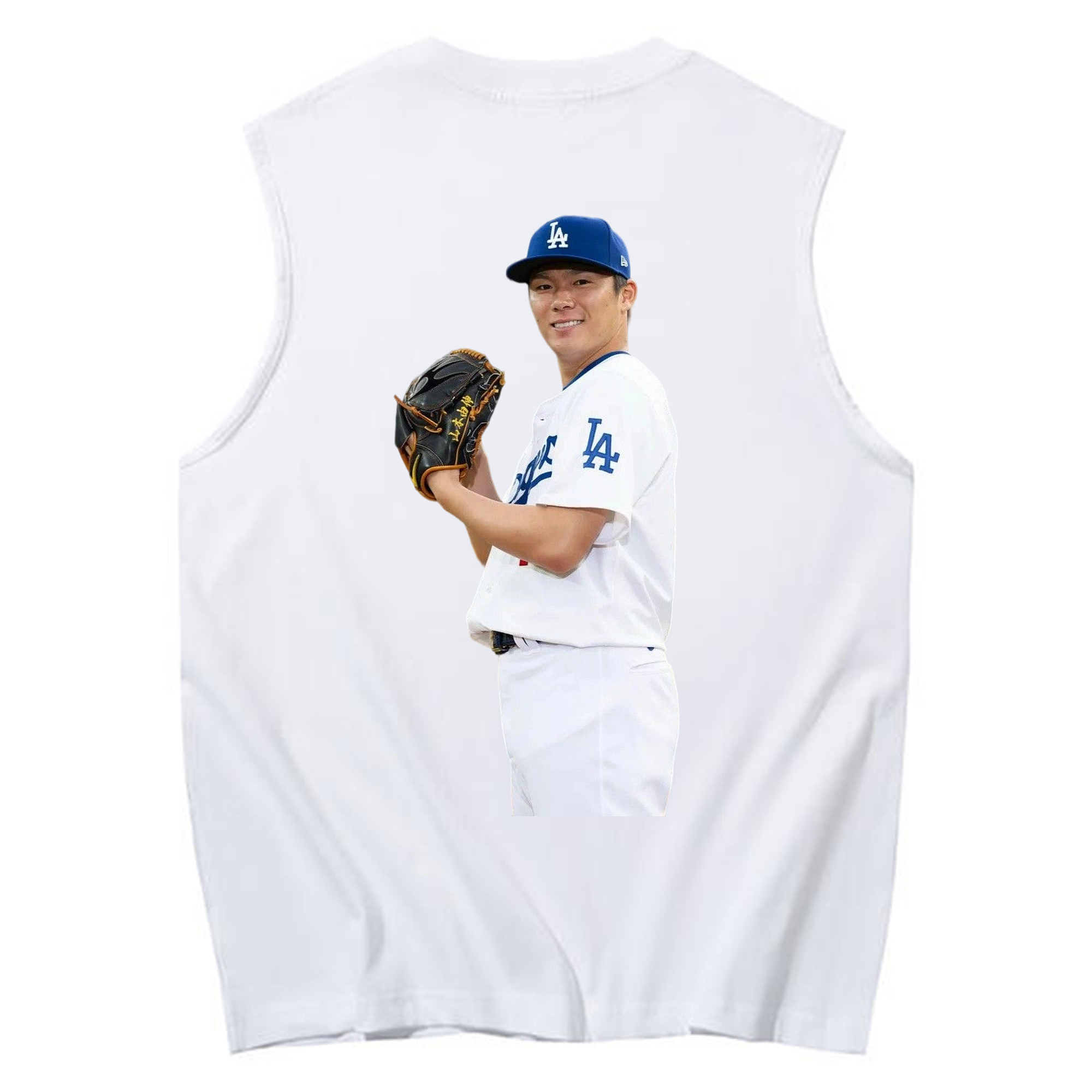  230g Pure Cotton Tank Top With Back Heat Transfer Print – Soft, Lightweight, Fitted Design – Stylish & Comfortable Casual Wear For Sports & Everyday Use