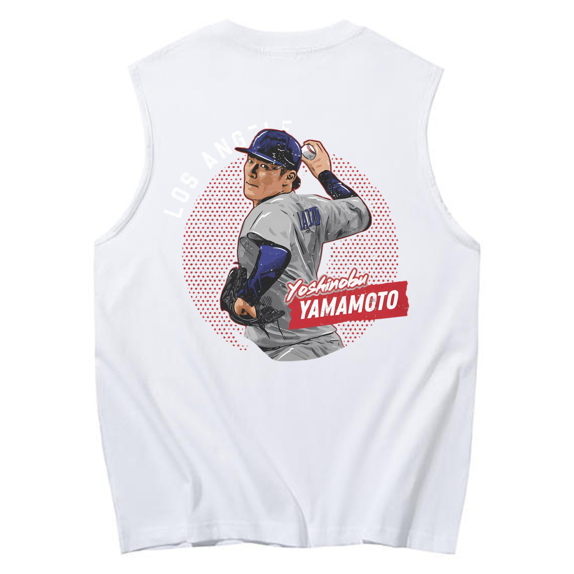  230g Pure Cotton Tank Top With Back Heat Transfer Print – Soft, Lightweight, Fitted Design – Stylish & Comfortable Casual Wear For Sports & Everyday Use