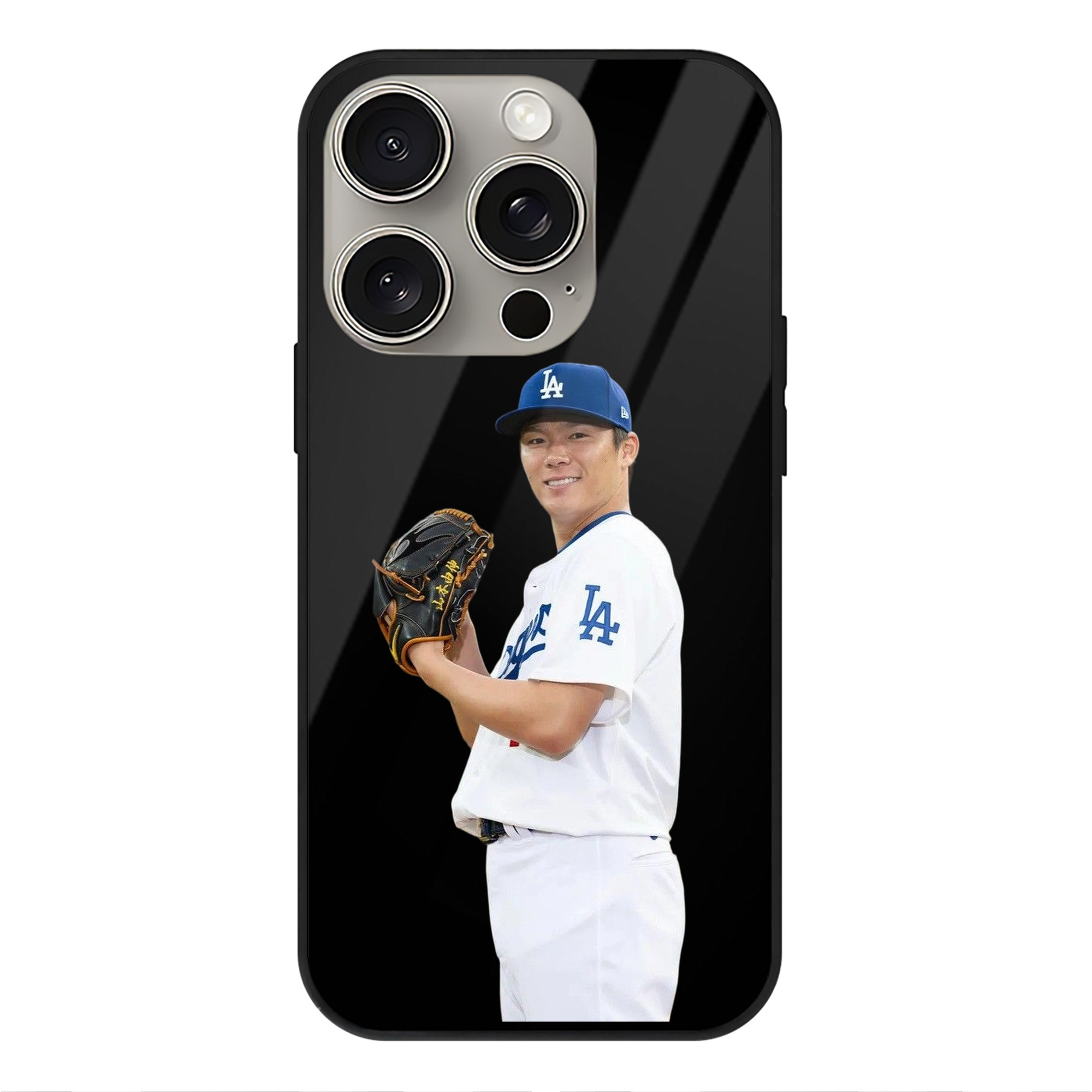  IPhone 15 Pro Mirror Phone Case – UV Printed Glass + TPU – Scratch-Resistant, Wireless Charging Compatible, Precise Fit & Stylish Design