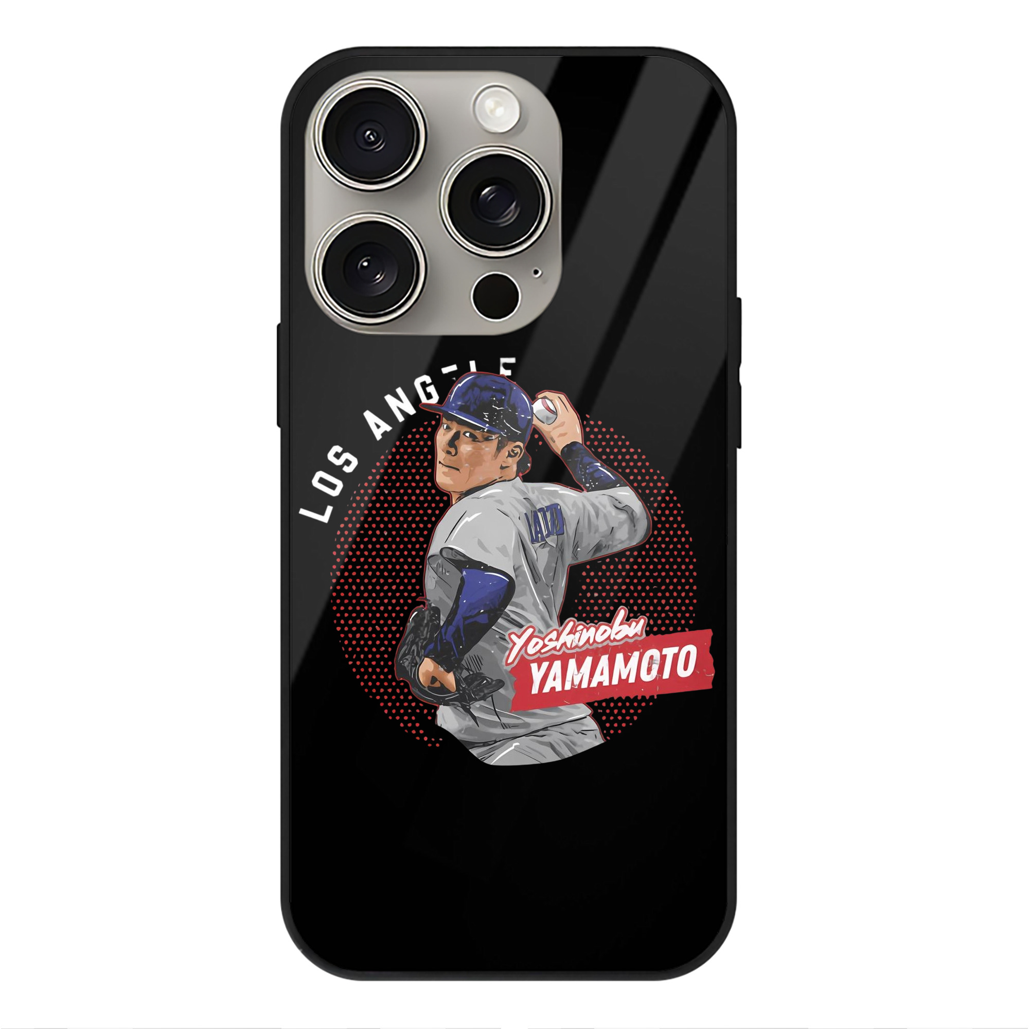  IPhone 15 Pro Mirror Phone Case – UV Printed Glass + TPU – Scratch-Resistant, Wireless Charging Compatible, Precise Fit & Stylish Design