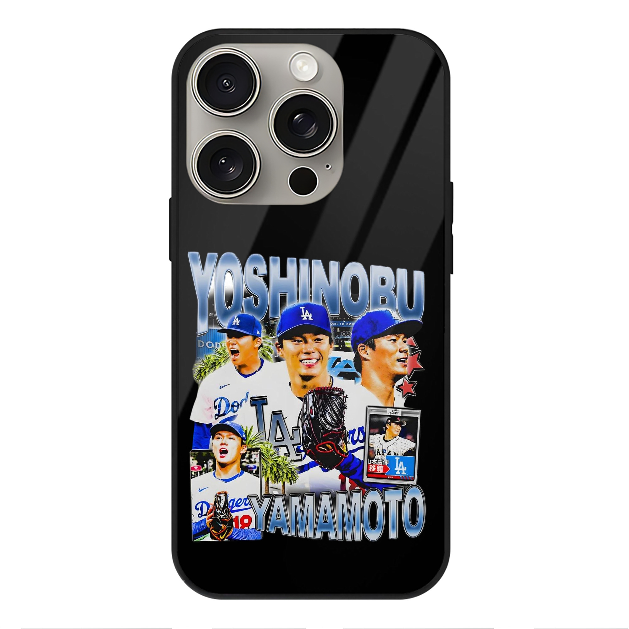  IPhone 15 Pro Mirror Phone Case – UV Printed Glass + TPU – Scratch-Resistant, Wireless Charging Compatible, Precise Fit & Stylish Design