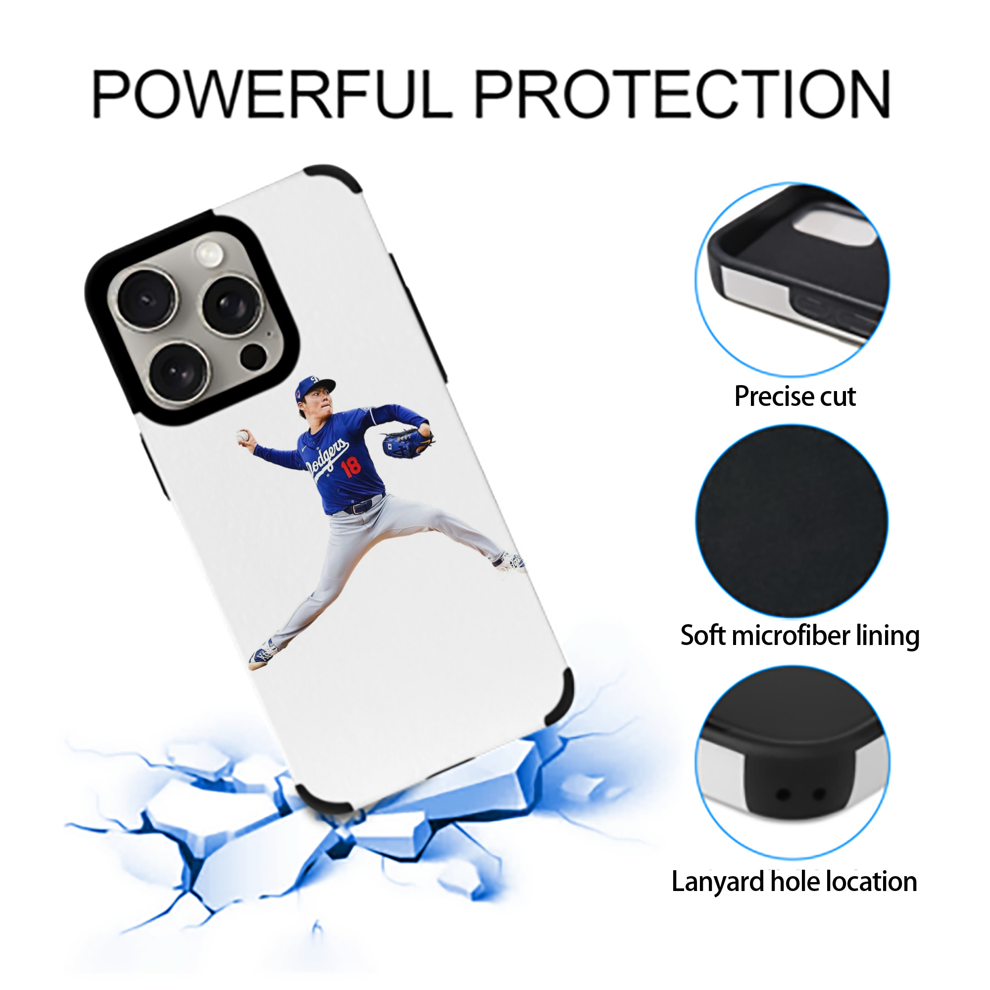  IPhone 15 Pro Max PU Leather Case – Soft Lining, 360° Protection – Precise Fit, 3D Buttons, Easy Charging – Anti-Yellowing, Easy To Clean