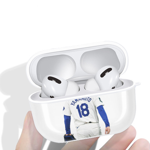  AirPods Pro Hard Case White With Keychain, Durable Flexible PC, Precise Cutouts, Anti-Fingerprint, Yellowing & Scratch Resistant, Full Protection, Washable