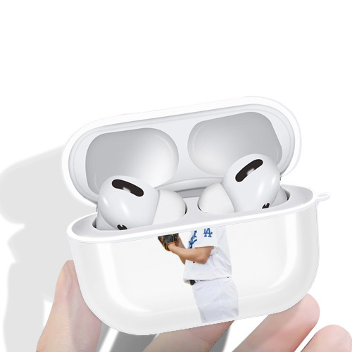  AirPods Pro Hard Case White With Keychain, Durable Flexible PC, Precise Cutouts, Anti-Fingerprint, Yellowing & Scratch Resistant, Full Protection, Washable
