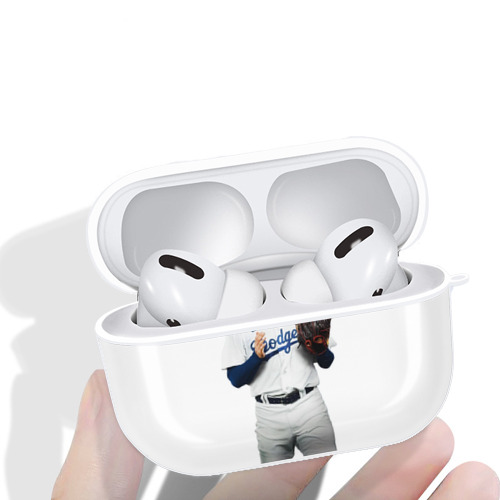  AirPods Pro Hard Case White With Keychain, Durable Flexible PC, Precise Cutouts, Anti-Fingerprint, Yellowing & Scratch Resistant, Full Protection, Washable
