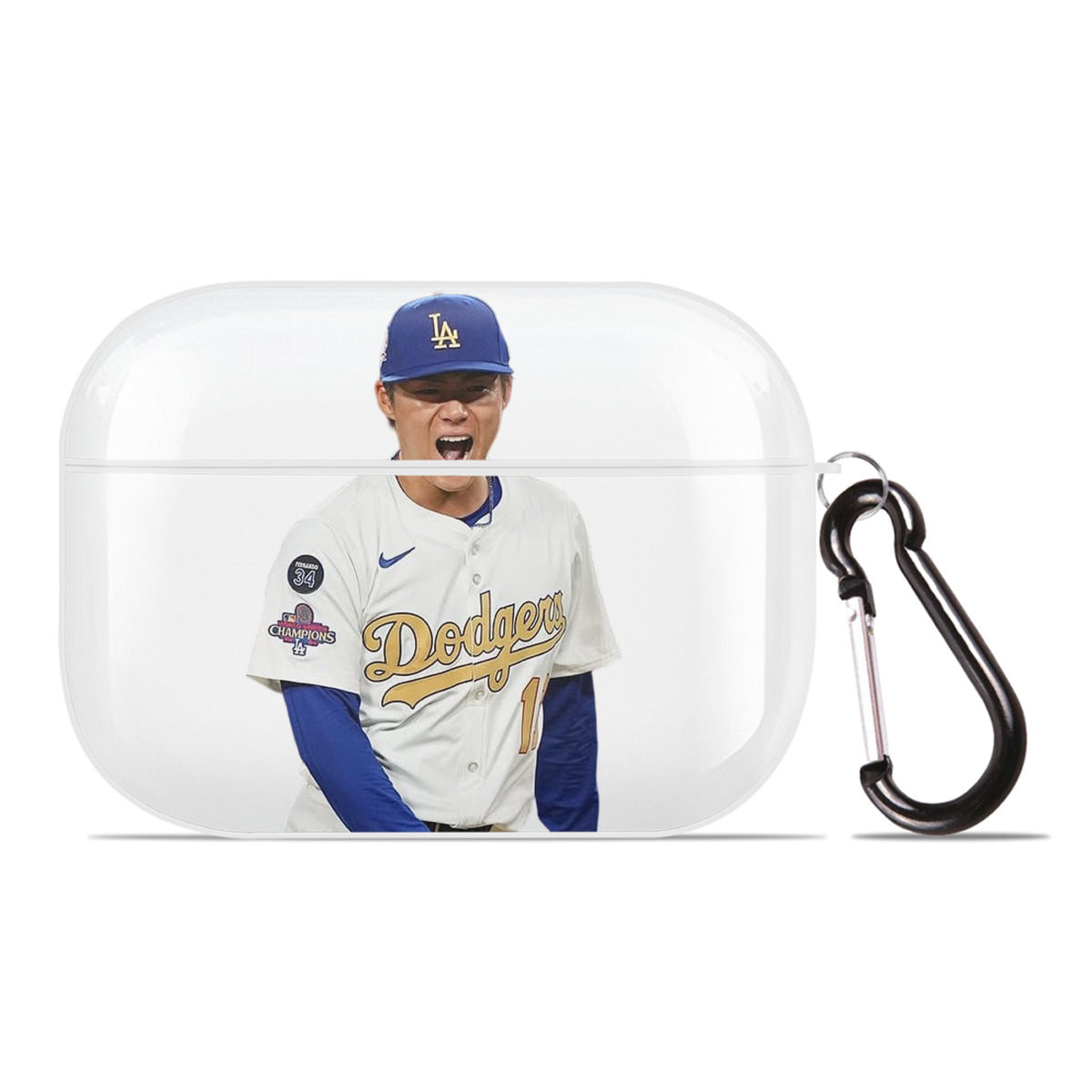  AirPods Pro Hard Case White With Keychain, Durable Flexible PC, Precise Cutouts, Anti-Fingerprint, Yellowing & Scratch Resistant, Full Protection, Washable