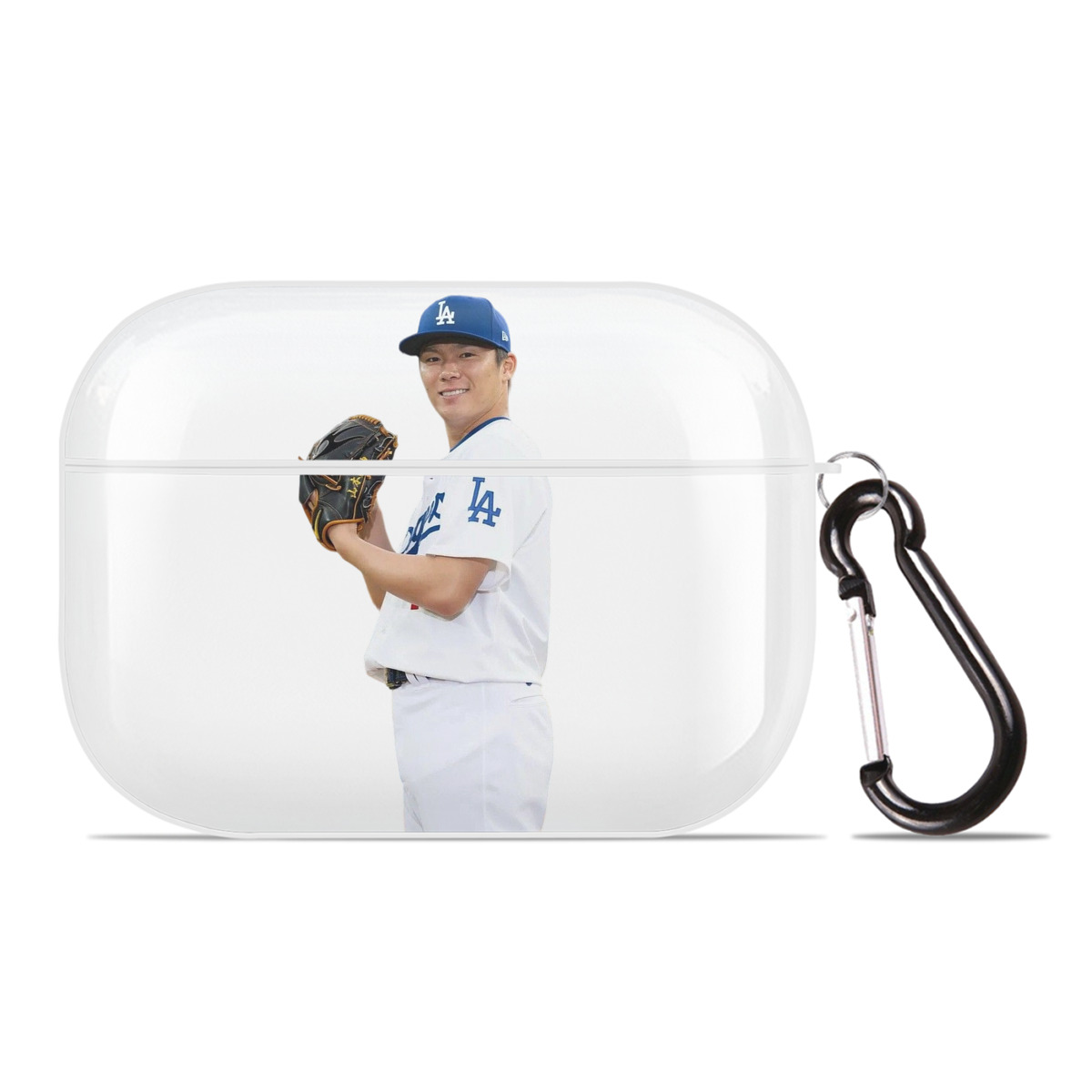  AirPods Pro Hard Case White With Keychain, Durable Flexible PC, Precise Cutouts, Anti-Fingerprint, Yellowing & Scratch Resistant, Full Protection, Washable