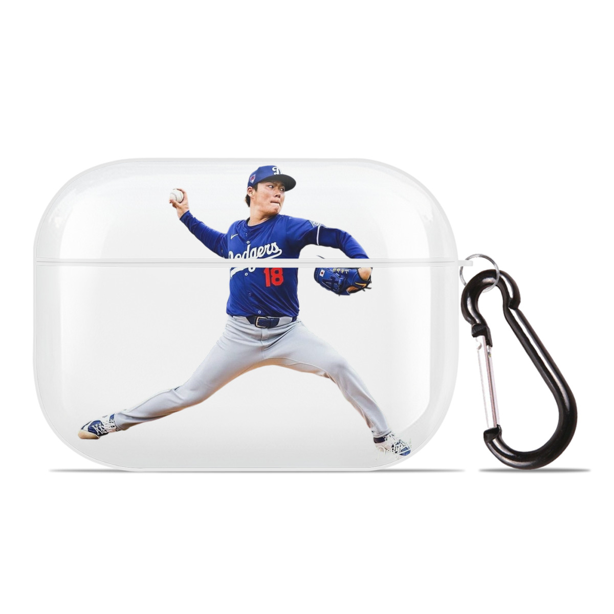  AirPods Pro Hard Case White With Keychain, Durable Flexible PC, Precise Cutouts, Anti-Fingerprint, Yellowing & Scratch Resistant, Full Protection, Washable