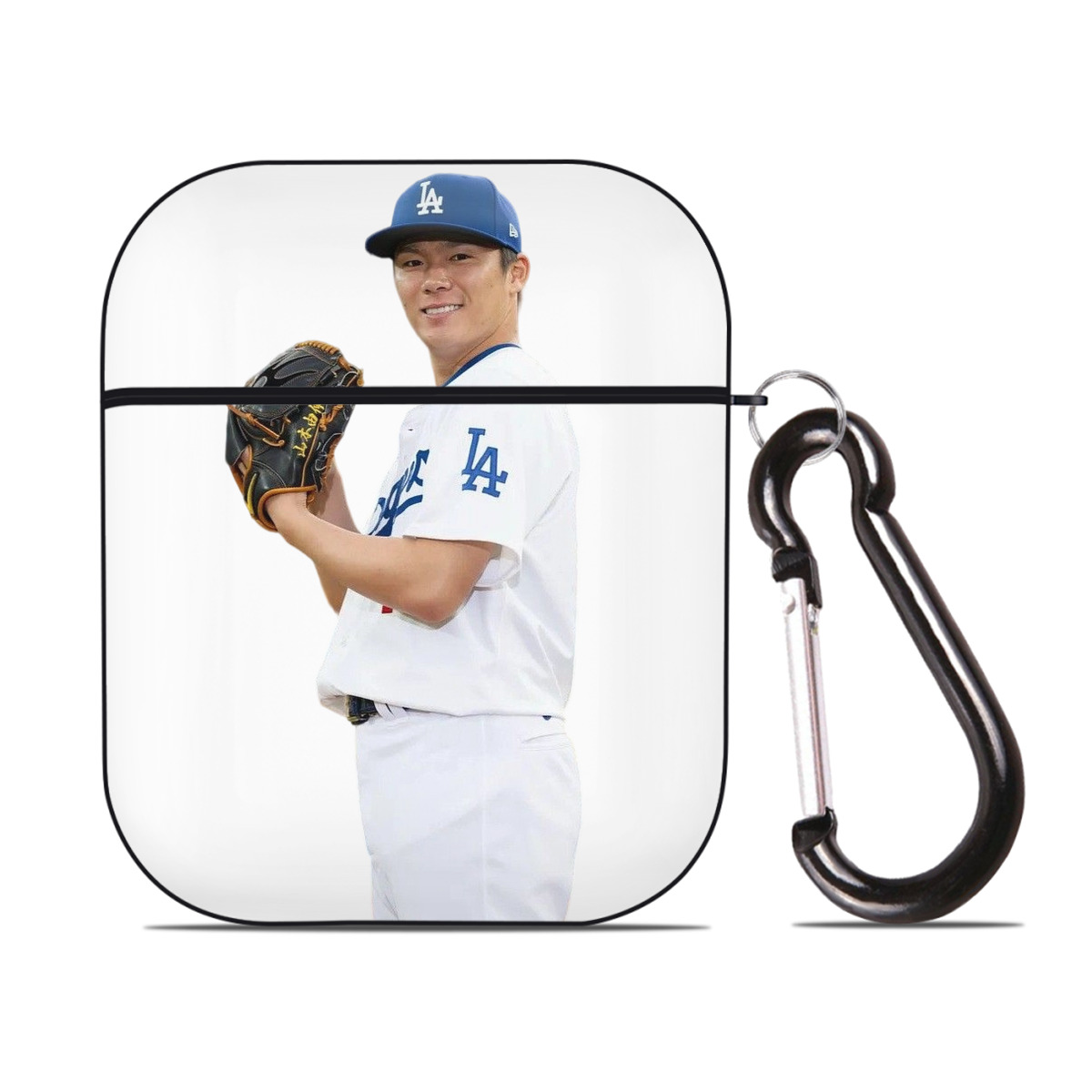  AirPods 2 Case Hard Shell Black, Flexible PC Material, Precise Cutouts, Full Protection, Anti-Fingerprint, Washable, Includes Keychain – Durable & Slim Design