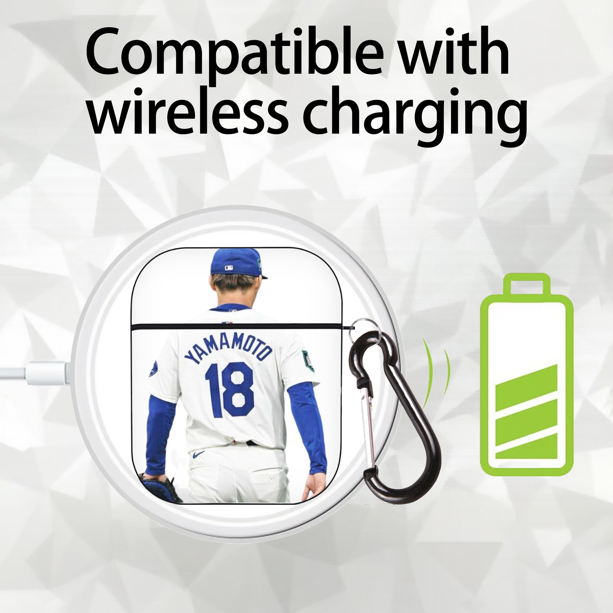  AirPods 2 Case Hard Shell Black, Flexible PC Material, Precise Cutouts, Full Protection, Anti-Fingerprint, Washable, Includes Keychain – Durable & Slim Design