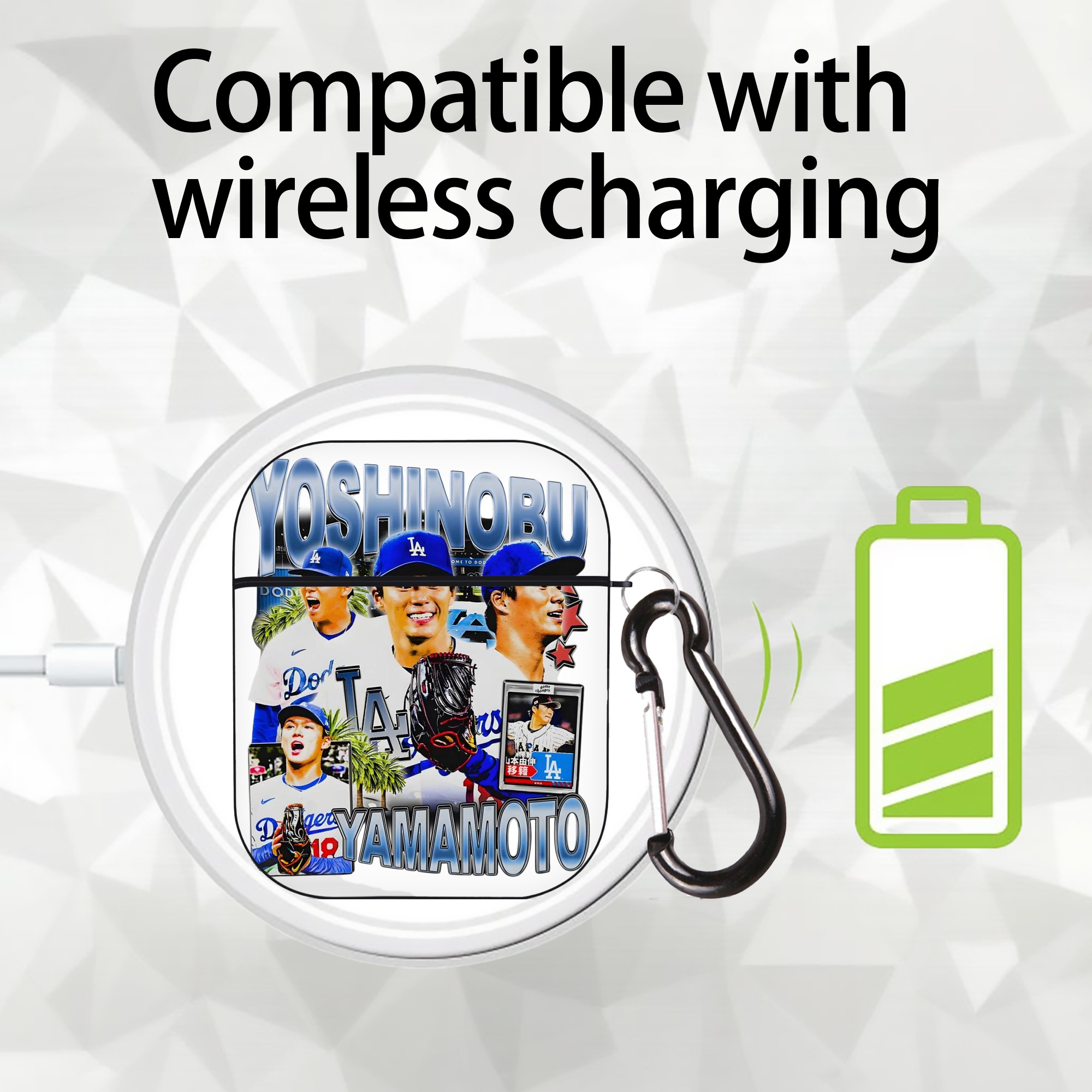  AirPods 2 Case Hard Shell Black, Flexible PC Material, Precise Cutouts, Full Protection, Anti-Fingerprint, Washable, Includes Keychain – Durable & Slim Design