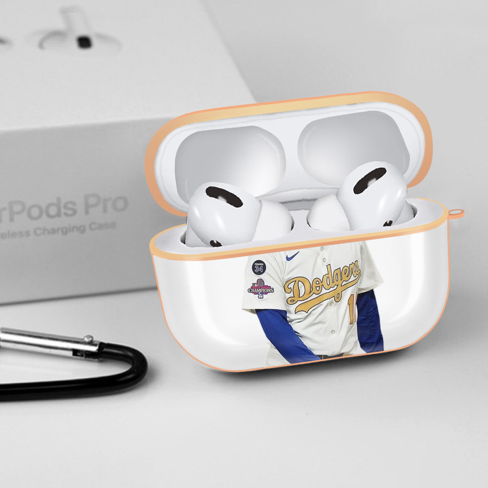  AirPods Pro Protective Case Rose Gold, Flexible PC Material, Precise Fit, Anti-Slip Cover, Full Protection, Fingerprint Resistant, Washable With Keychain