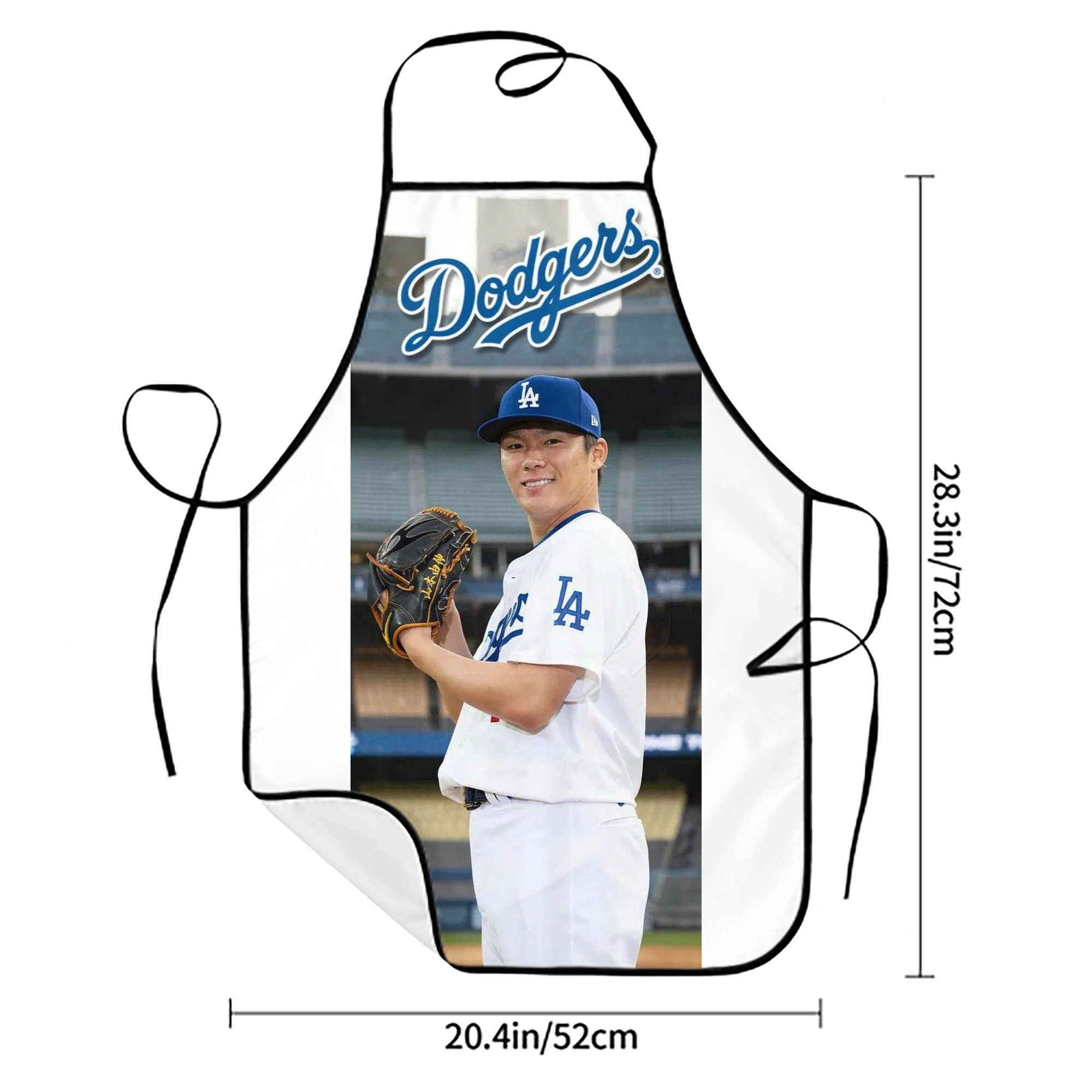  Stain-Resistant Polyester Apron With Pocket – Full Print, Waterproof, Anti-Wrinkle, Anti-Pilling – Ideal For Kitchen, BBQ, Restaurant, Salon & More