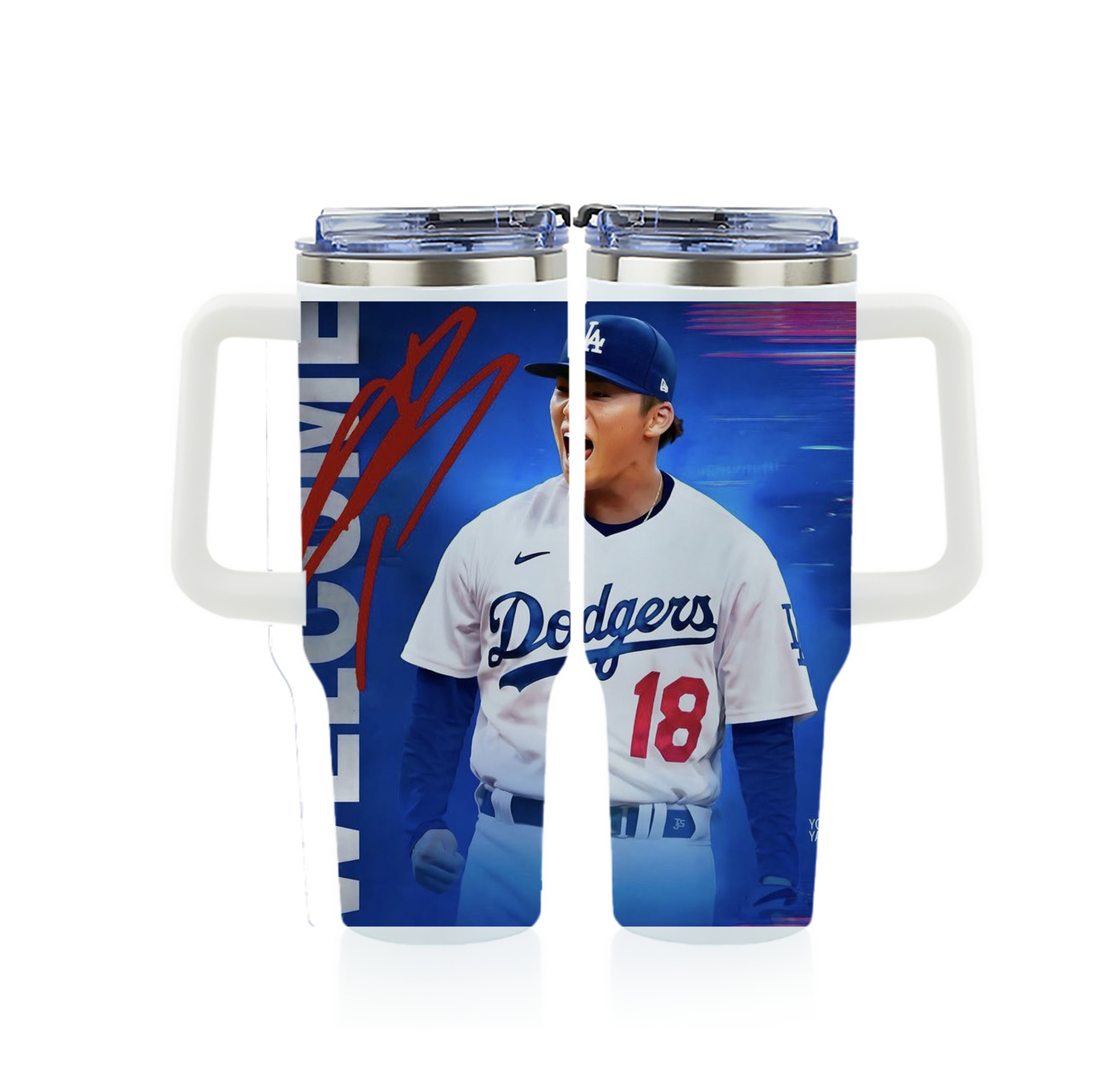  40oz Full Wrap Car Tumbler – Durable Stainless Steel Travel Mug With Vibrant UV Print – Double Wall Insulated, Fits Most Car Cup Holders