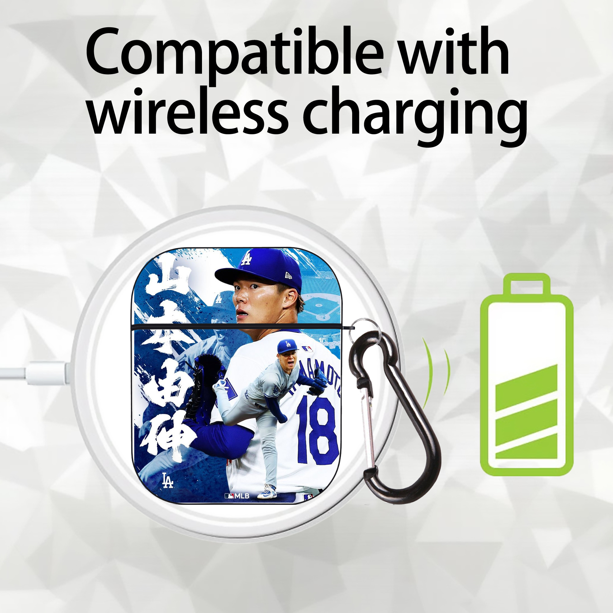  AirPods 2 Case Hard Shell Black, Flexible PC Material, Precise Cutouts, Full Protection, Anti-Fingerprint, Washable, Includes Keychain – Durable & Slim Design